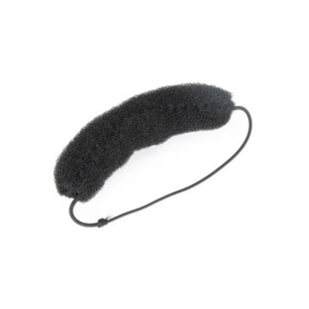 Asuer Relleno Para Moño Recto Negro 40x200
